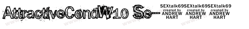 AttractiveCondW10 Se字体转换